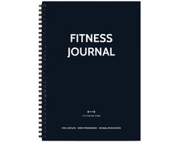 Planbooks - Fitness Journal - Workout Planner - Fitness Dagboek - Donker Blauw