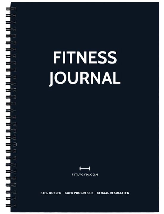 Planbooks - Fitness Journal - Workout Planner - Fitness Dagboek - Donker Blauw