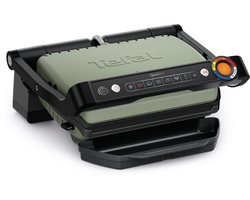 Tefal OptiGrill GC71EL - Intelligente Contactgrill - Keramische uitneembare platen - PFAS vrij - 6 Automatische Programma's - Gaarheidsindicator