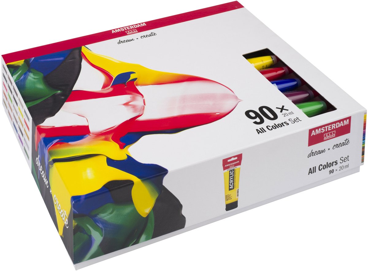 Amsterdam Standard Series acrylverf complete collectie set | 90 × 20 ml — afbeelding 7