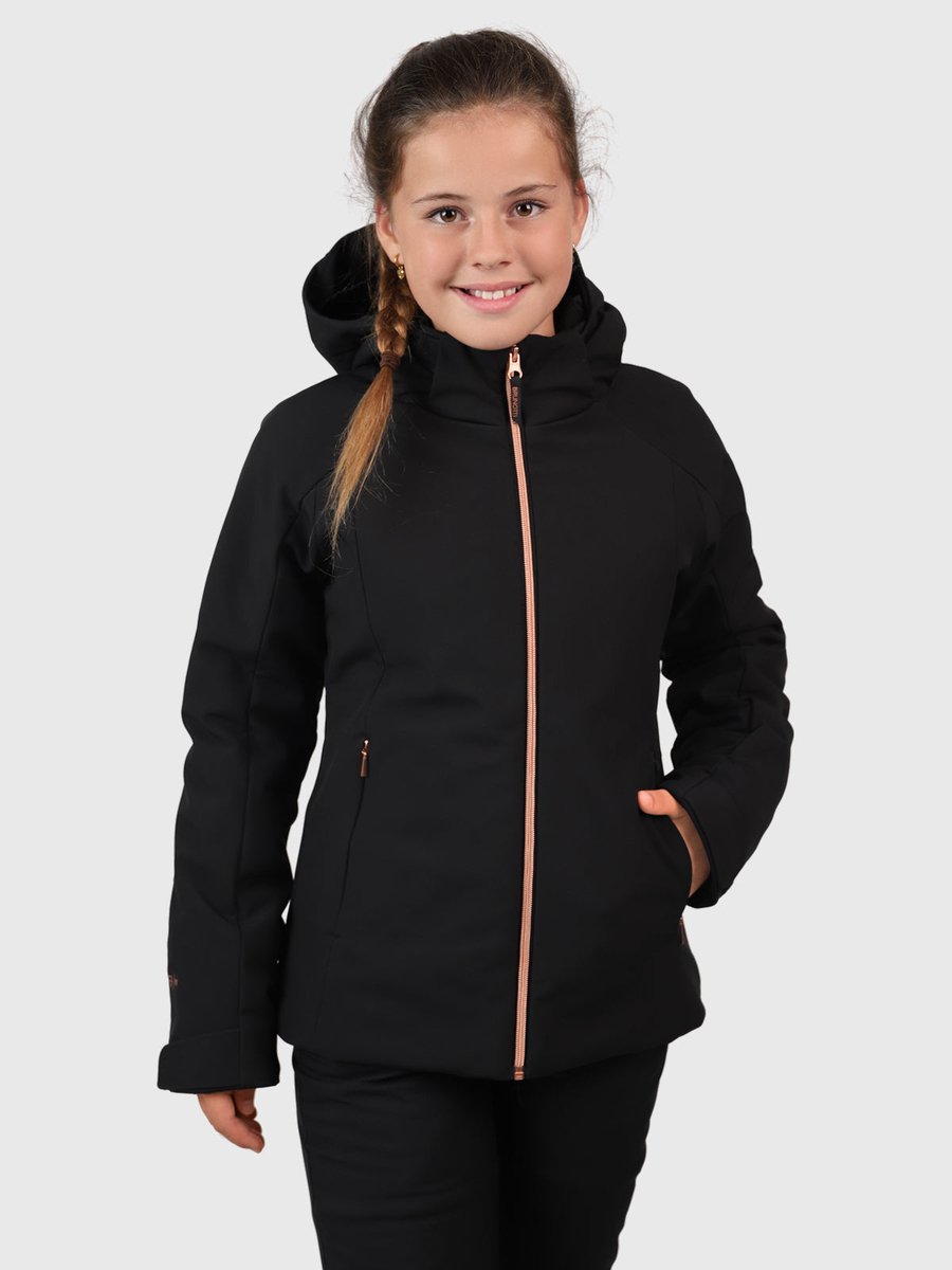 Brunotti Ariasy Meisjes Softshell Jas | Zwart