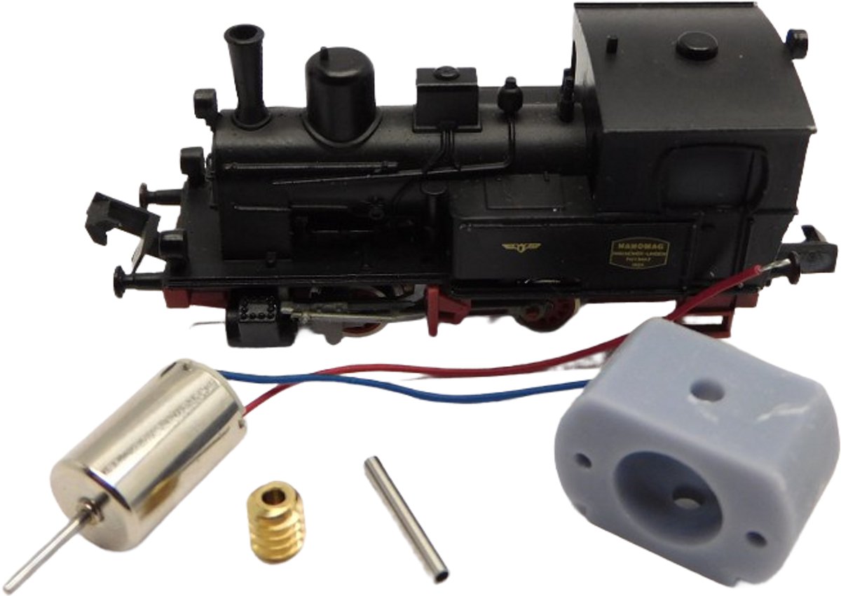 micromotor NA049G motor ombouwset voor Arnold T2 (M0.4 worm)