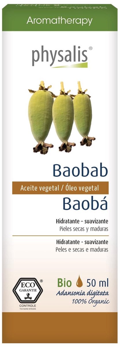 Goedkoopste Physalis Baobab Olie Bio 50ml