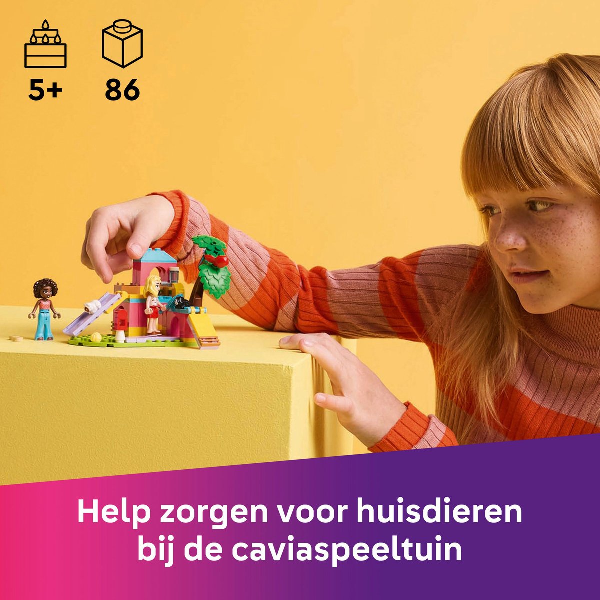 LEGO Friends Caviaspeeltuin, Fantasierijk Bouwpakket - 42640 – foto 4