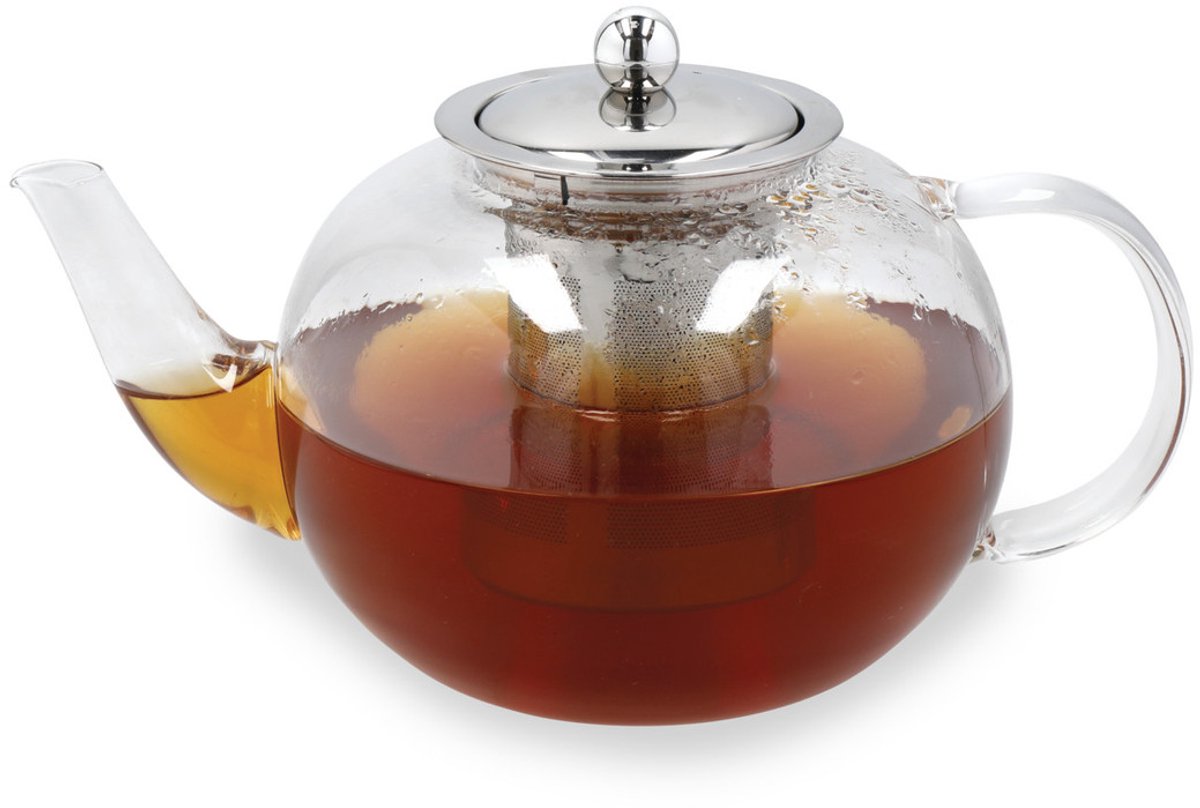 La Cafetière Le Teapot Losbladige theepot van glas met thee-