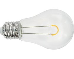 Led filament peer - spatwaterdicht (IP44) - 0,8W - 40 lumen - E27