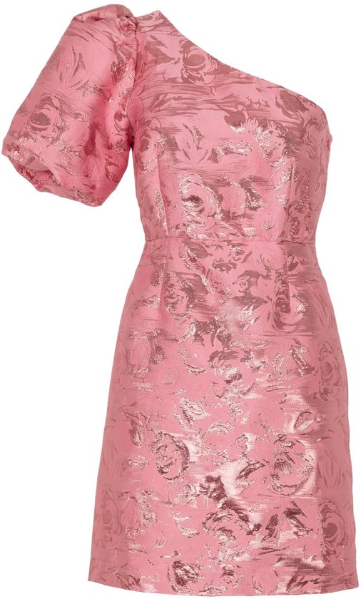 Freebird Dania Lurex Dames - Jurk - Roze - Maat S