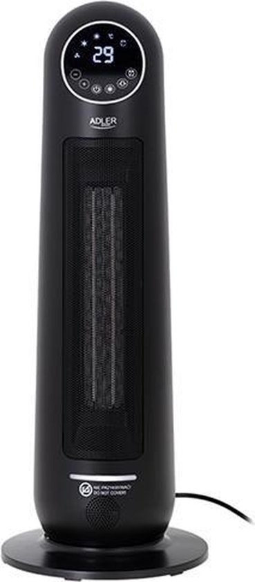Adler AD7731 - Keramische ventilator - warmtetoren LCD + Afstandsbediening + Timer