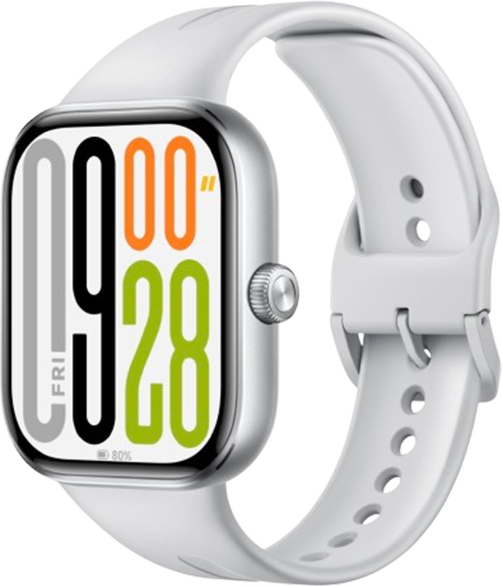 Afbeelding 2 van Xiaomi Redmi Watch 5 - Smartwatch - 49 mm - Zilver Grijs