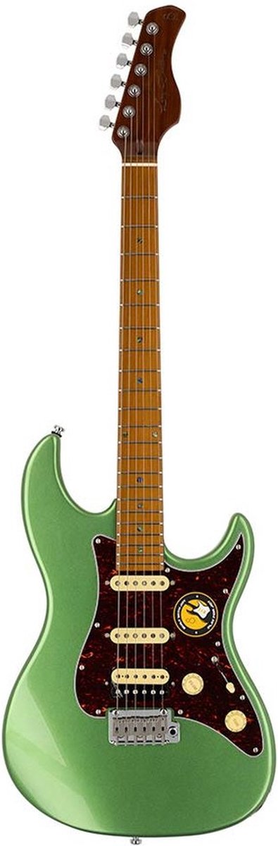 Elektrische gitaar Sire Guitars S7/SG Sherwood Groen Larry Carlton