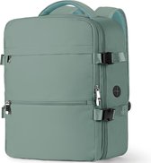 Lekespring Grote rugzak voor heren en dames, 17 inch laptoprugzak, handbagage, rugzak, reisrugzak met 6-delige kledingtassen voor vakantie, zaken, werk, reizen, zwart, gewatteerd, X-Large Lekespring Grote rugzak voor heren en dames, 17 inch laptoprugzak, handbagage, rugzak, reisrugzak met 6-delige kledingtassen voor vakantie, zaken, werk, reizen, zwart, gewatteerd, X-Large