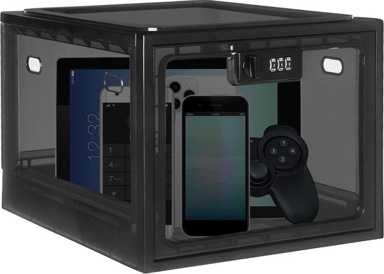 Lexium Phone Safe - Coffre-fort pour téléphone - Coffre-fort pour smartphone - Prison pour téléphone