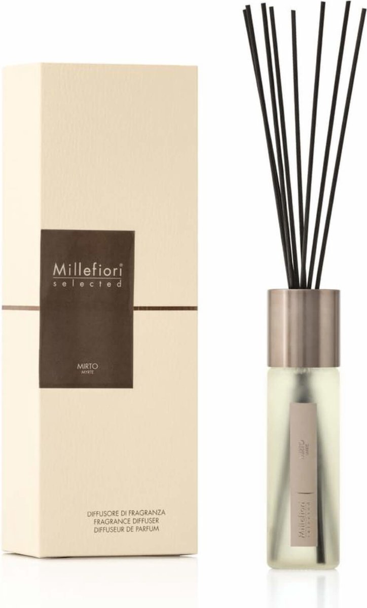 Millefiori Selected Geurstokjes 100 ml - Mirto