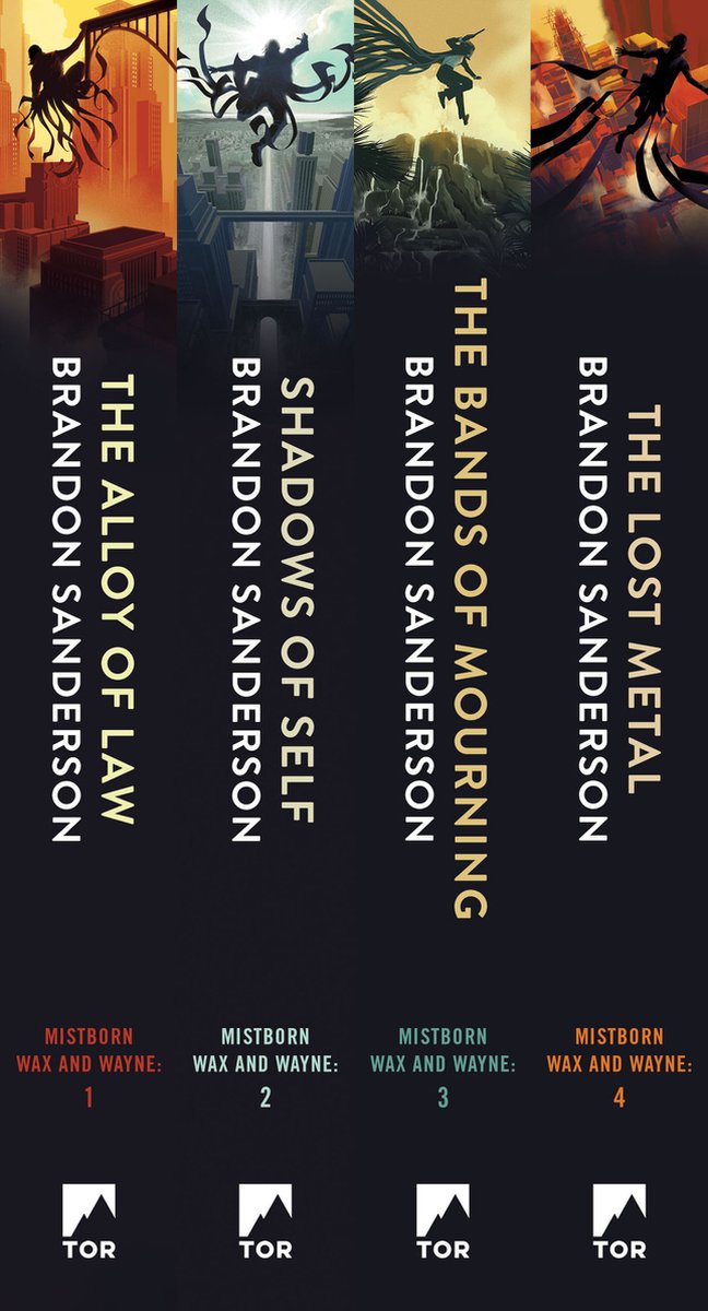 Omslag van The Mistborn Saga - Mistborn: The Wax & Wayne Series