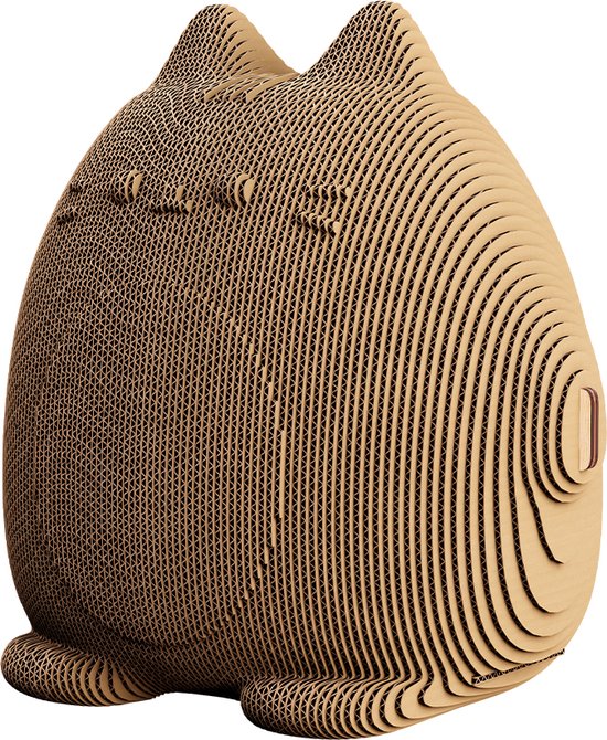 Cartonic - TIRELIRE CHAT MIGNON - Puzzle 3D - puzzles - DIY- enfants et adultes