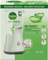 Bol.com Dettol - Handzeep - Automatische Zeepdispenser - No Touch - met navulling Hydraterende Aloë Vera 250ml - Antibacterieel aanbieding