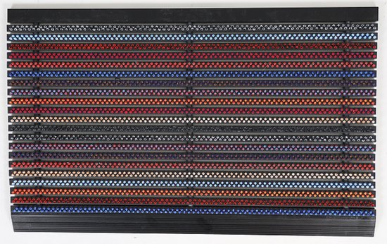 Tapis de pinceaux Ikado multicolore - 50 x 80 cm