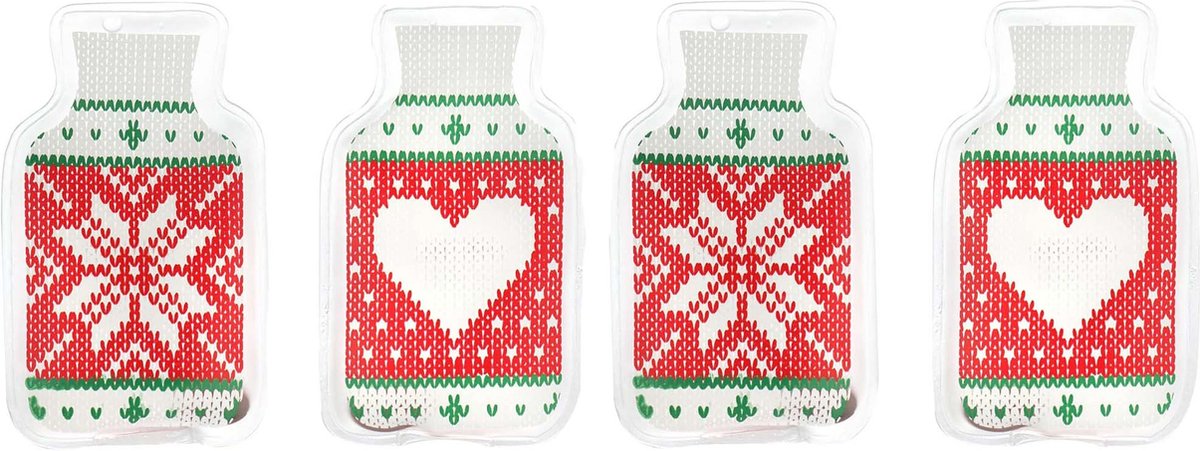 Handwarmer - Herbruikbaar - Noors- Voordeelset 4 Stuks!!