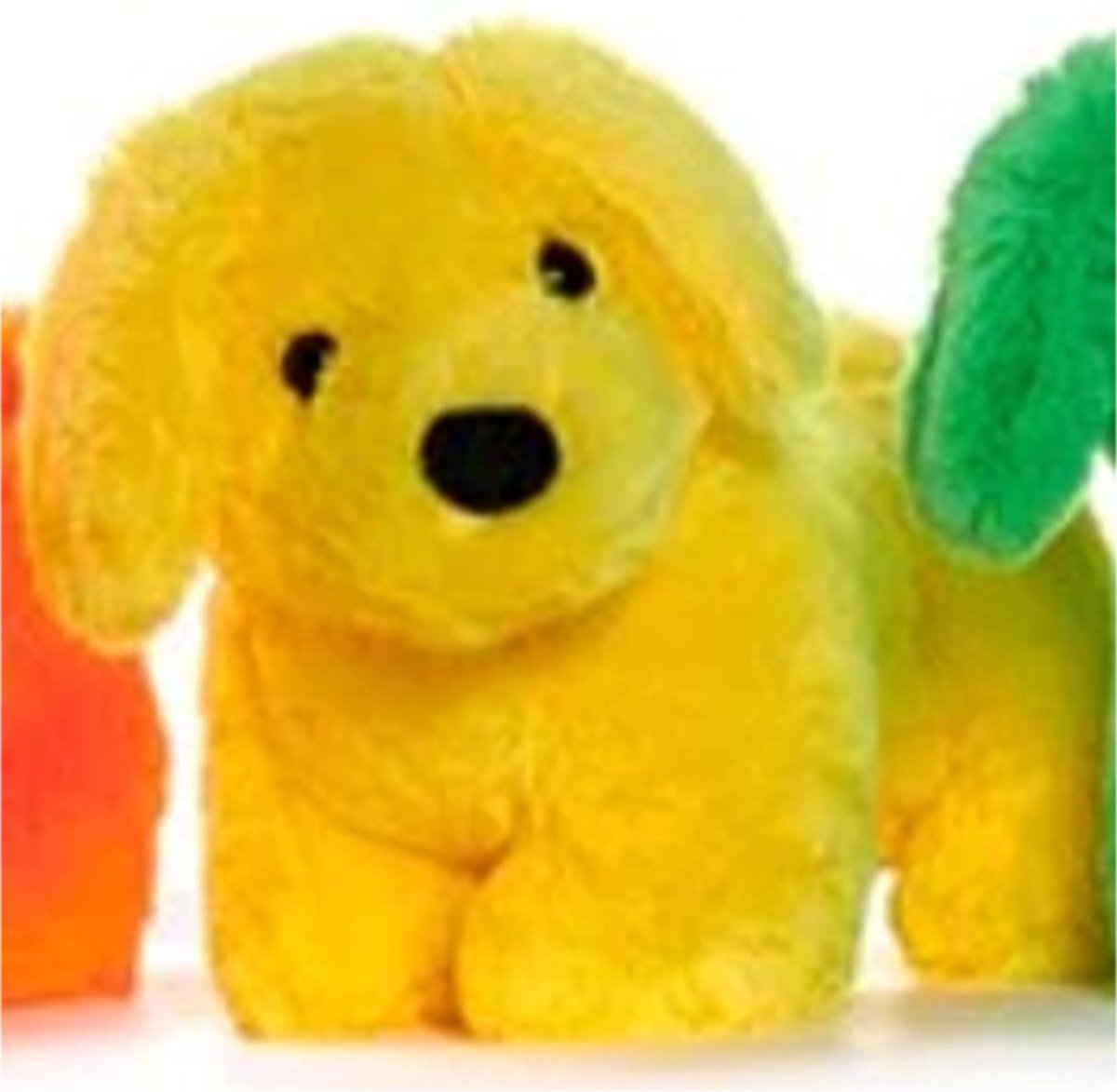Luna - Pluche Knuffel Hond - Geel - 25cm