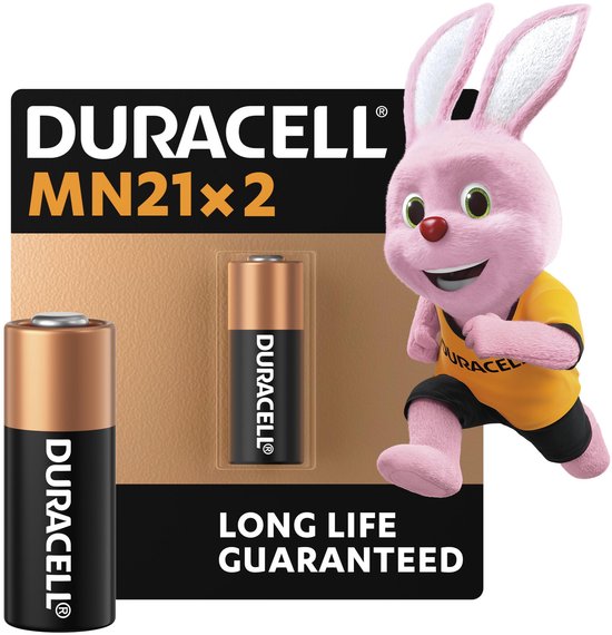Duracell Specialty MN21 alkaline batterij - 12V, A23 - 2 stuks