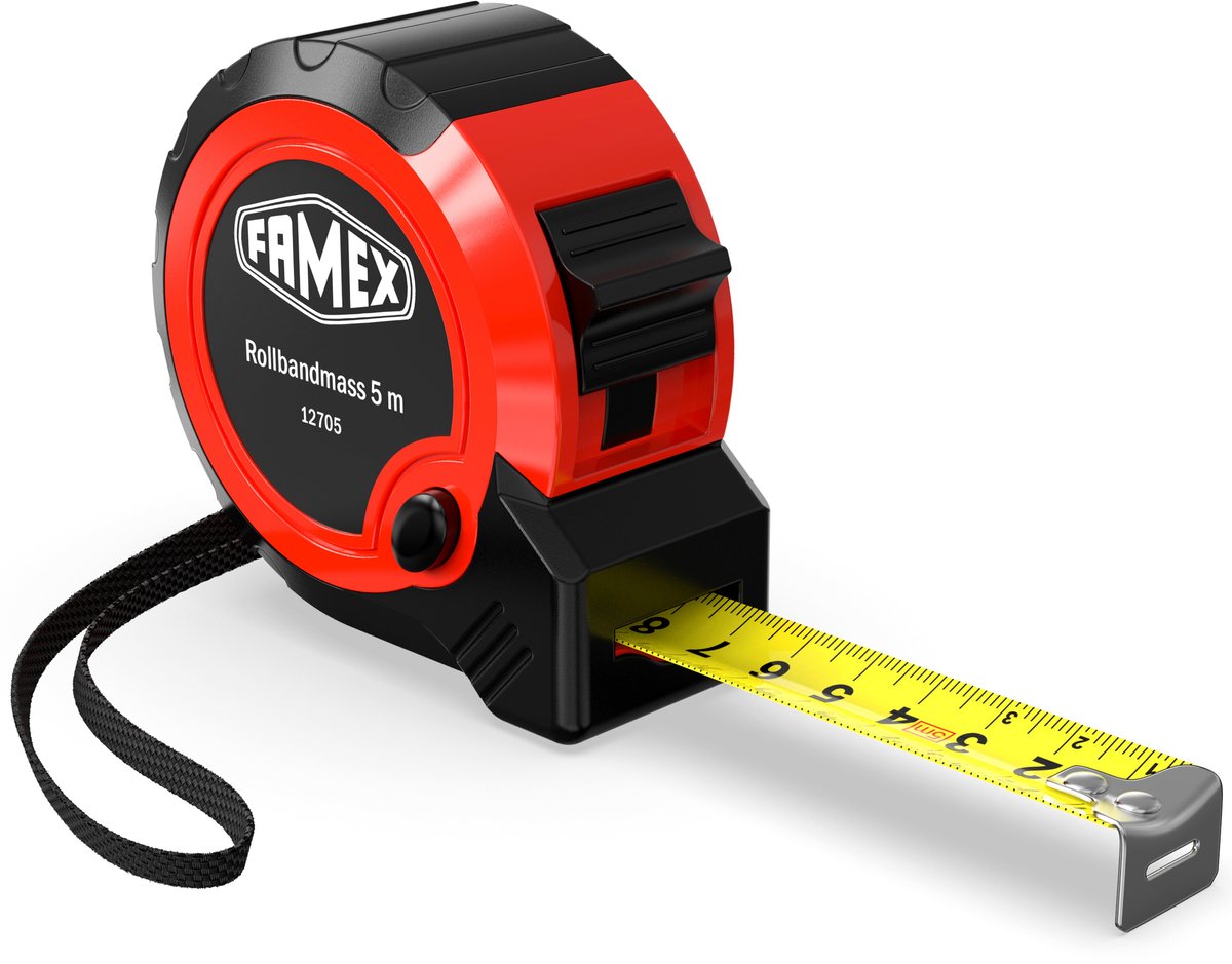 FAMEX 12706 Rolmaat, 5m