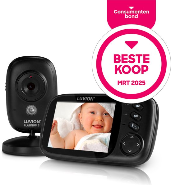 LUVION® Platinum 3+ Babyfoon met Camera