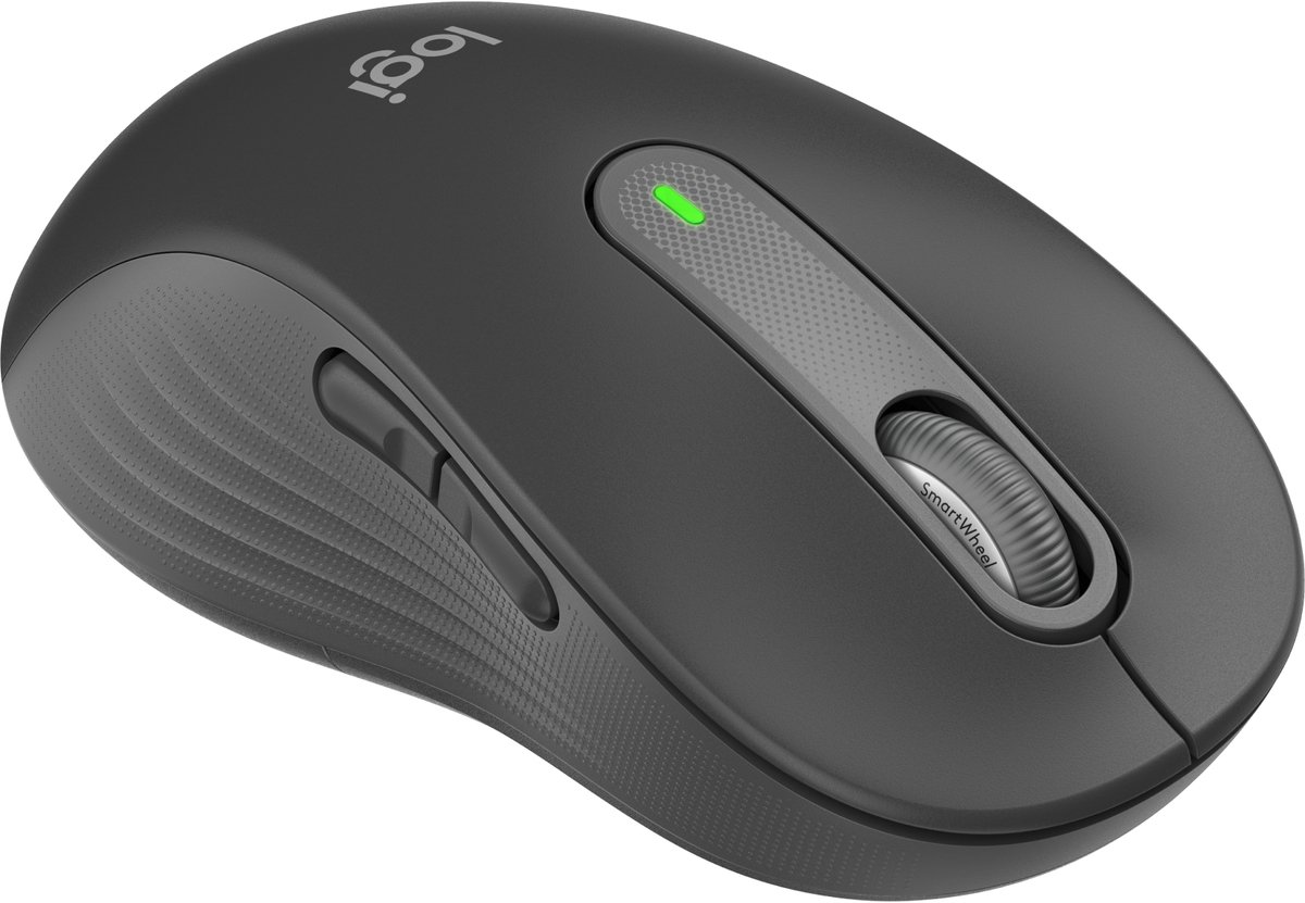 Logitech Signature M650 L - Draadloze Muis voor linkshandigen - Graphite