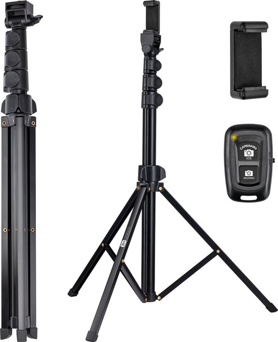 Studio ME Telefoon Statief - 170 cm - Tripod Smartphone