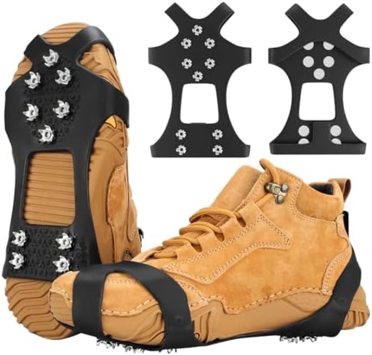 Spikes Schoenklauwen met 8 tanden, spikes voor de winter