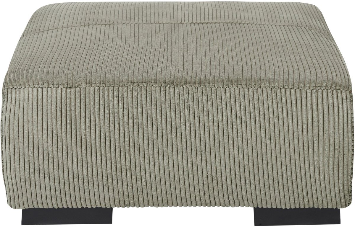 LUNGO - Ottomaan - Groen - Corduroy
