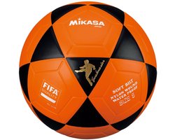 Mikasa FT-4 Voetbal Oranje, Zwart