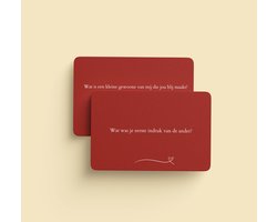 Profondo Cards Relatie kaartspel voor koppels - 52 vragen voor date nights