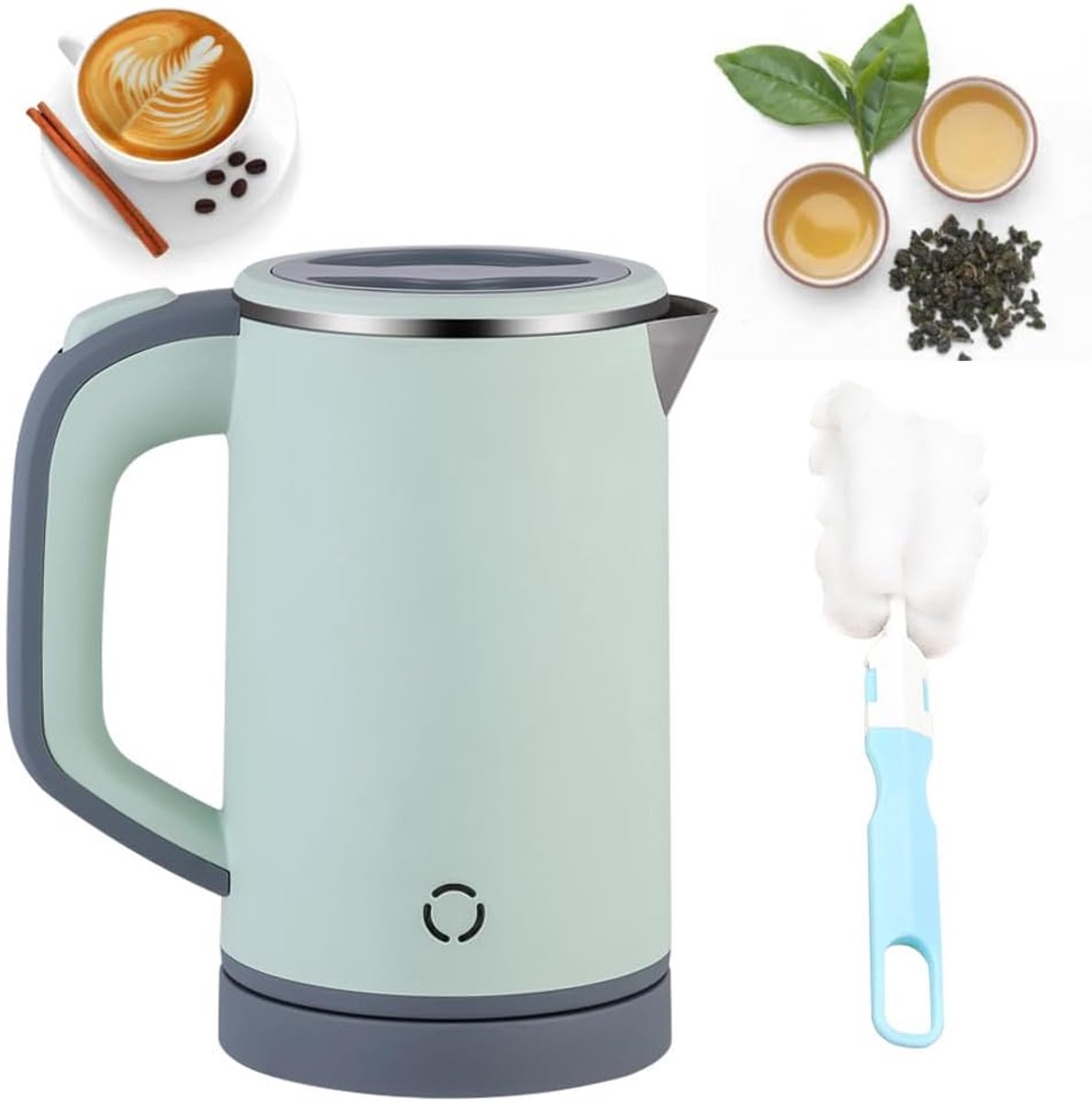 Draagbare Elektrische Waterkoker 0,8 L – Snel Koken, Compact en Veilig
