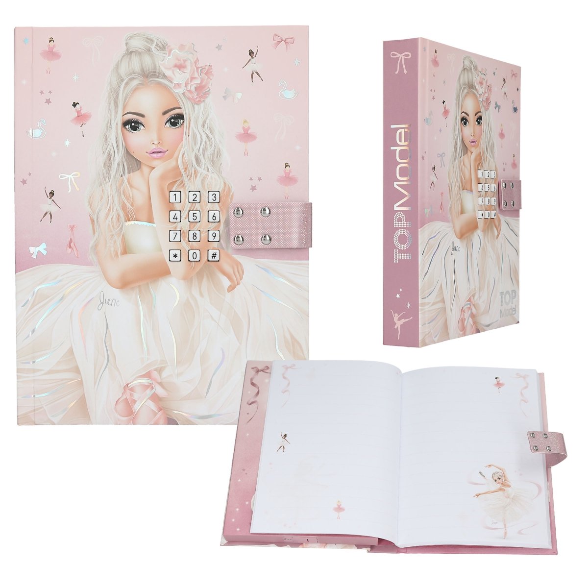 Depesche - TOPModel dagboek met code - BALLET