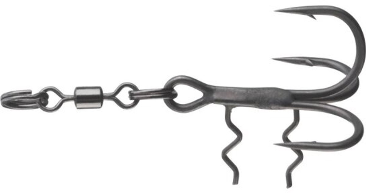 Daiwa Prorex Swiveled Head Assist Hook haakmaat 1