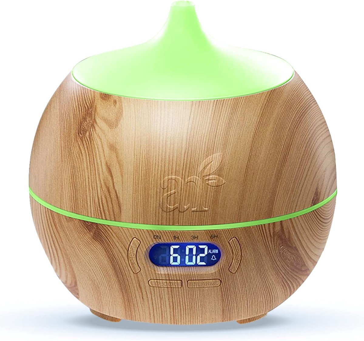 Aroma Diffuser en Luchtbevochtiger met Bluetooth, 400 ml, Ultrasonisch, Automatische Uitschakeling, LED in 7 Kleuren