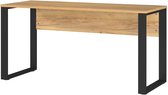 Bureau Orlando Zwart - Graphite - 150x60cm - Hauteur 74 cm