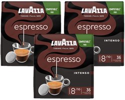 Lavazza - Espresso Intenso - 3x 36 pads