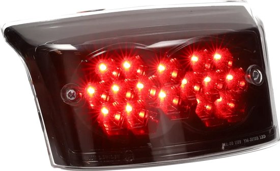 STR8 Front Headlight Mask W/ LED Eyelight – Black Booster, Fits BWS From 2004 – STR-612.33/BK