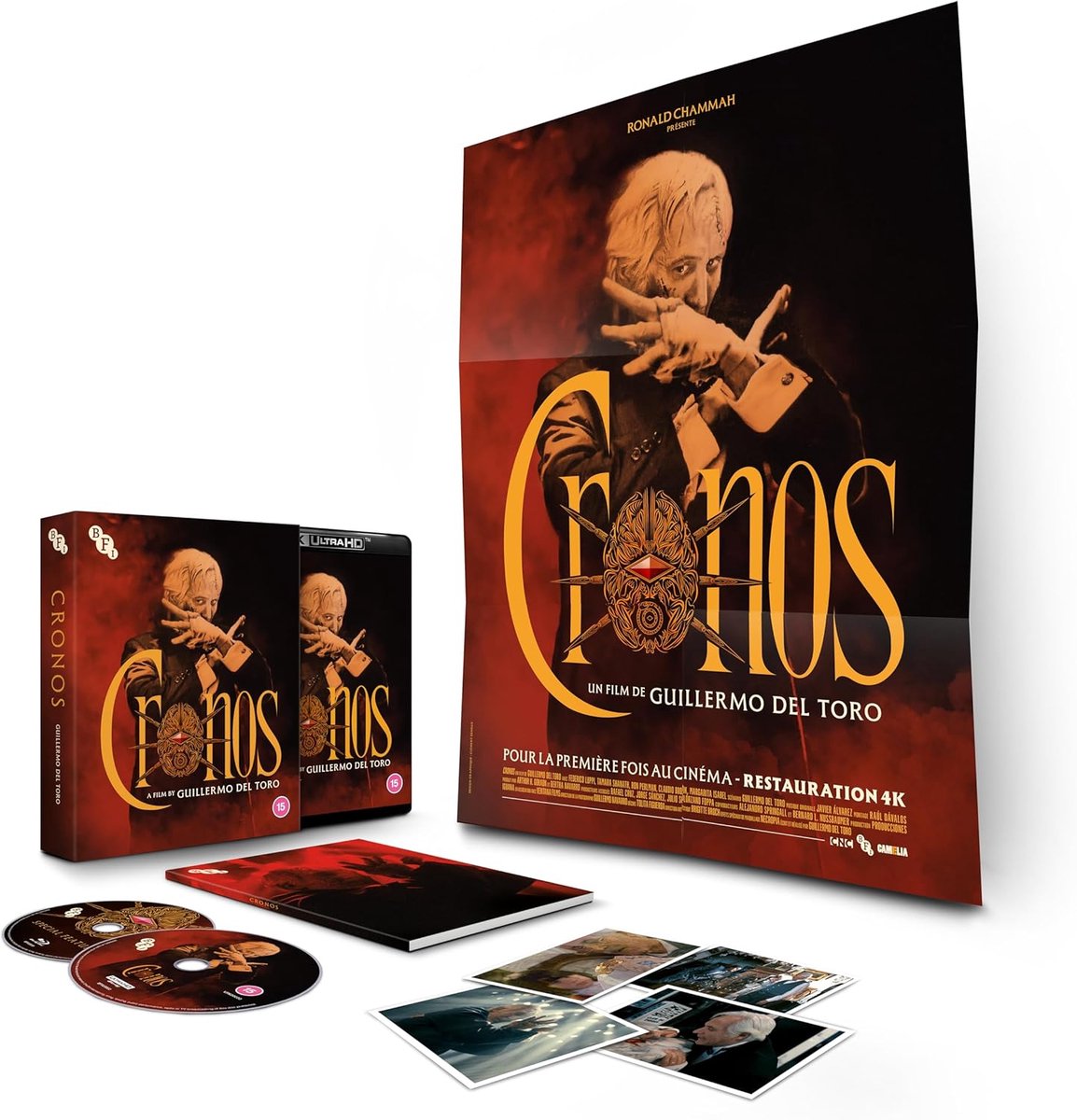 Cronos - Limited Edition - 4K Ultra HD + Blu-ray - Import