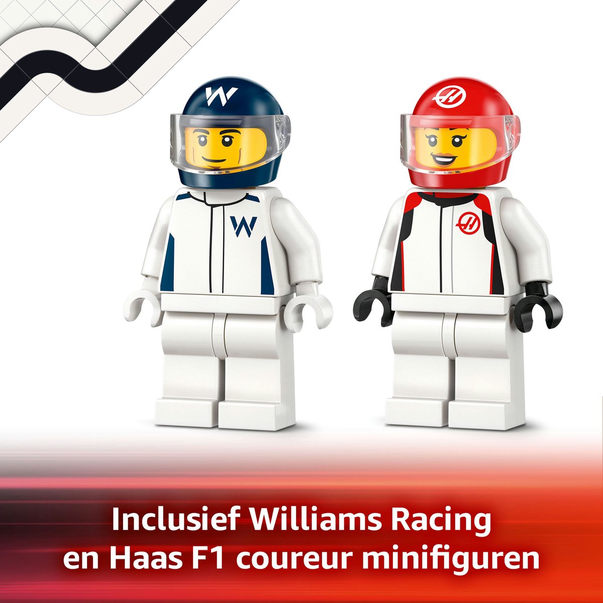 LEGO City F1 Williams Racing en Haas F1 racewagens - 60464 — afbeelding 3
