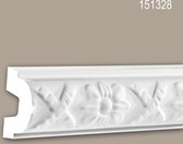 Wandlijst 151328 Profhome Lijstwerk Sierlijst neo-classicisme stijl wit 2 m