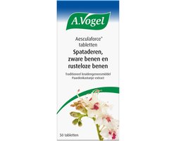 A.Vogel Aesculaforce tabletten - Geneesmiddel bij spataderen en zware, rusteloze benen - 50 - 50 stuks