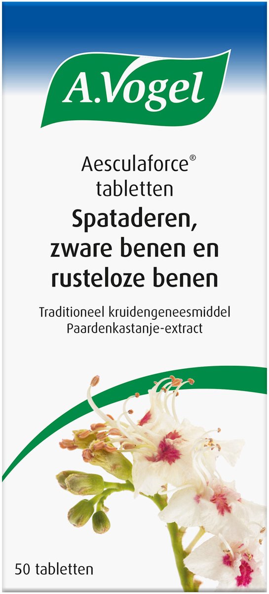 Goedkoopste A.Vogel Aesculaforce tabletten - Geneesmiddel bij spataderen en zware, rusteloze benen - 50 st