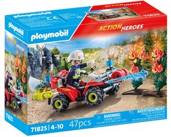 foto van PLAYMOBIL Action Heroes Brandweer Quad 71825