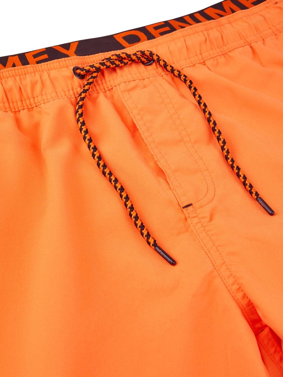 DENIMFY Heren Short DFNeo bequem Oranje 4XL Volwassenen Zwembroek Zwemshort — afbeelding 12
