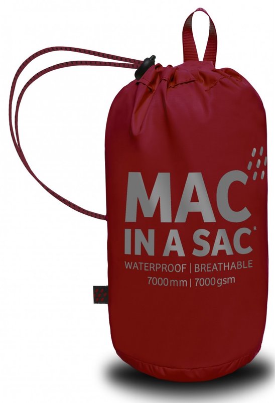 Mac in a Sac Origin 2 Imperméable Unisexe - Rouge - Taille XS