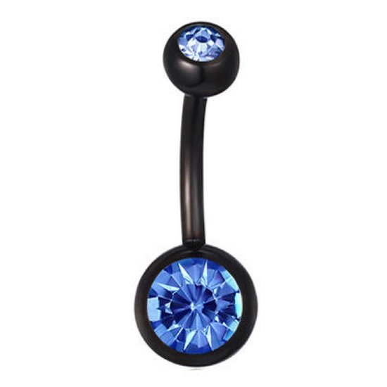 Navel Piercing: De Enige Echte met Helderwitte Premium Zirkonia - Piercings Works Navel Piercing: De Enige Echte met Helderwitte Premium Zirkonia - Piercings Works