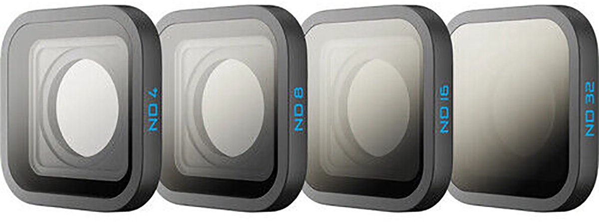 GoPro ND Filter 4-Pack voor HERO13 - Cinematografische opnamen