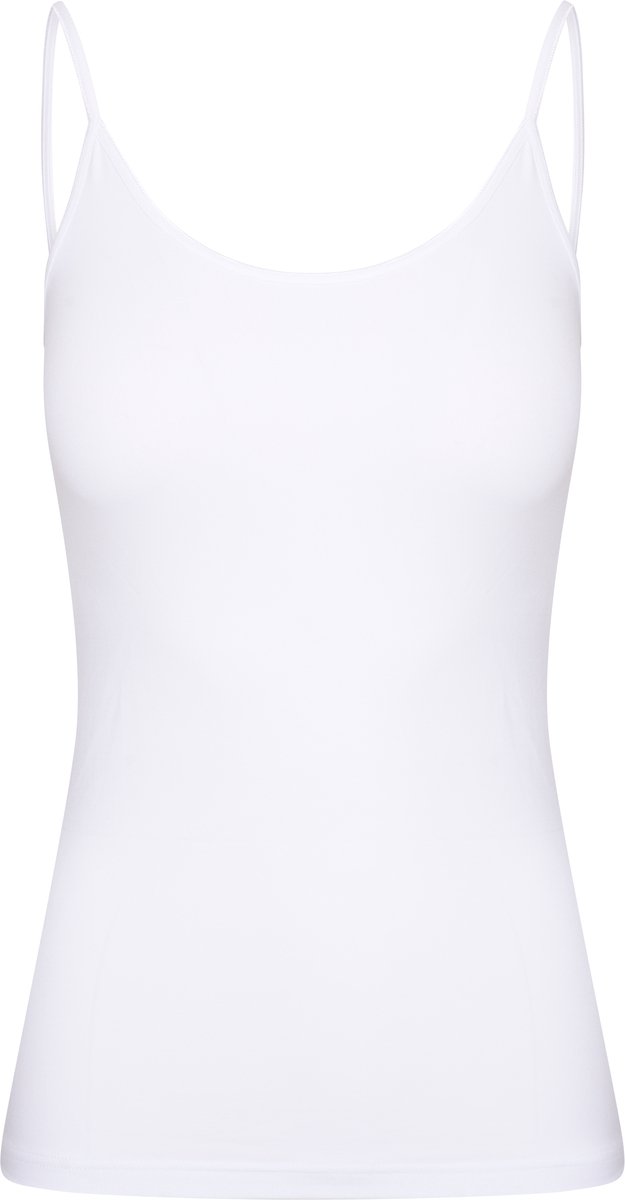 Beeren Top Elegance - dames spaghettihemd - maat S - Wit